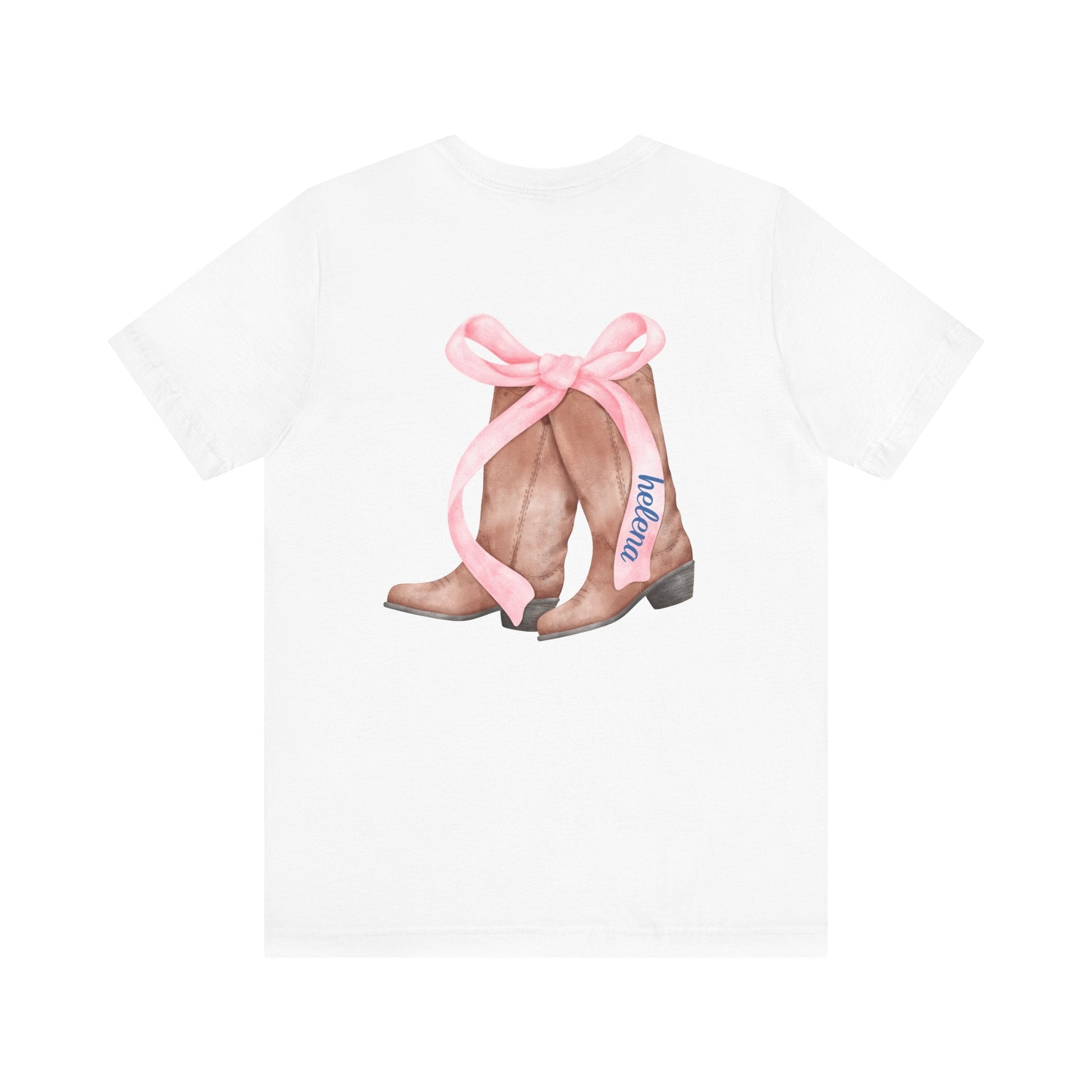 HL - Helena Boots Unisex Jersey Short Sleeve Tee - joyful