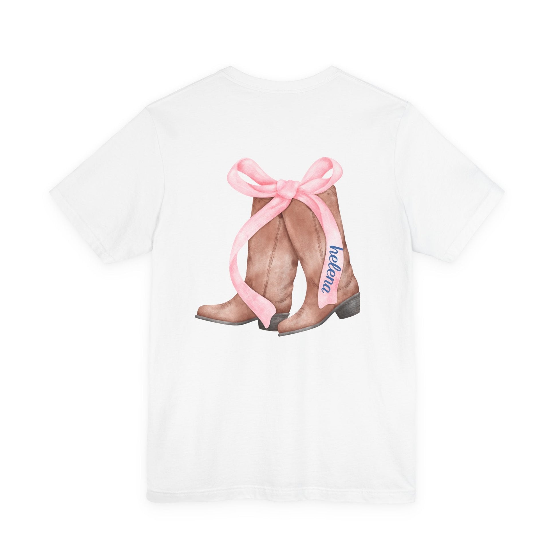 HL - Helena Boots Unisex Jersey Short Sleeve Tee - joyful