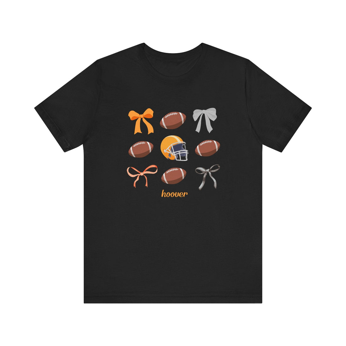 Hoover - Balls & Bows Unisex Jersey Short Sleeve Tee - joyful
