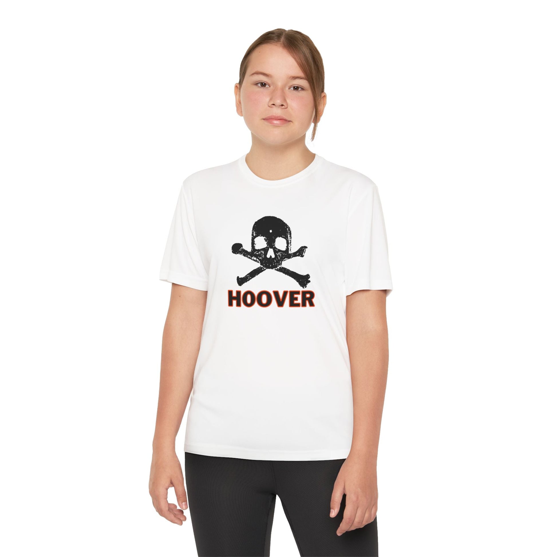 Hoover Baseball 3 - Youth Dri - fit Tshirt - joyful