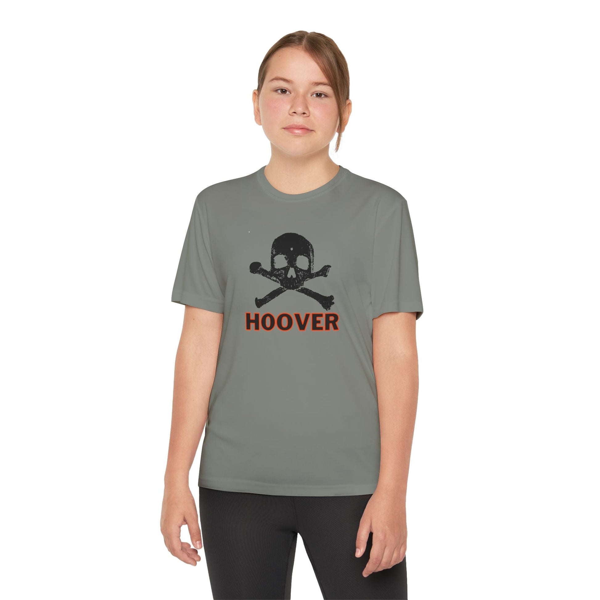 Hoover Baseball 3 - Youth Dri - fit Tshirt - joyful