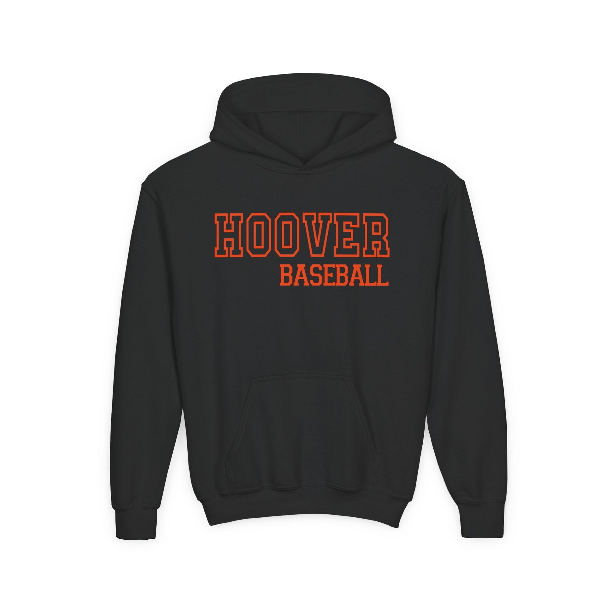 Hoover Baseball - Youth Heavy Blend Hooded Sweatshirt - joyful