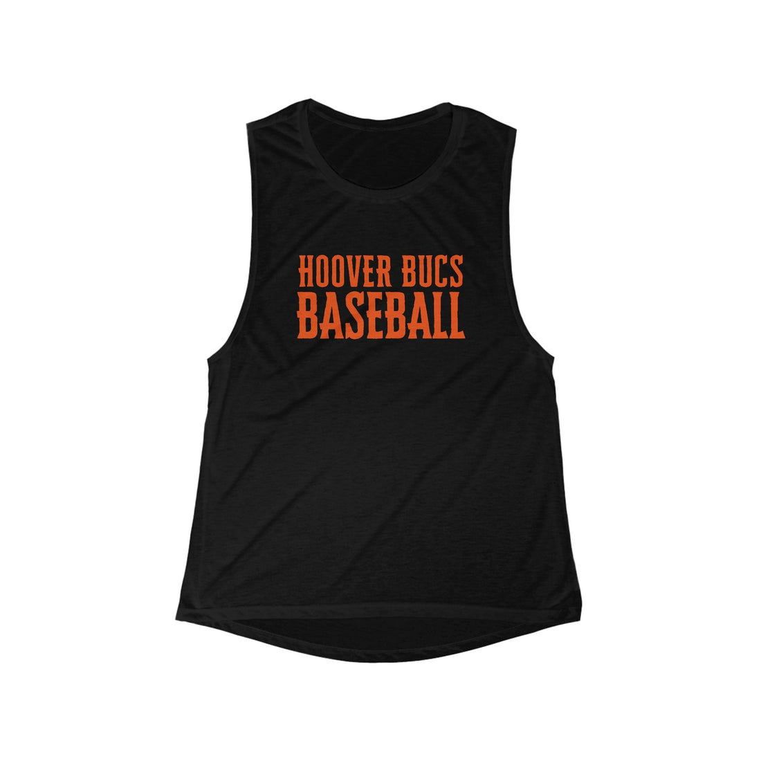 Hoover Bucs baseball Women's Flowy Scoop Muscle Tank - joyful