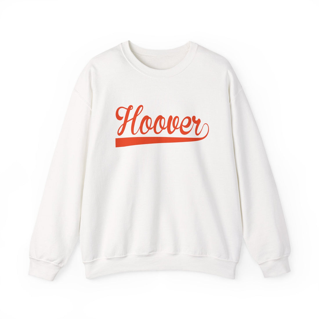 Hoover cursive Unisex Heavy Blend™ Crewneck Sweatshirt - joyful