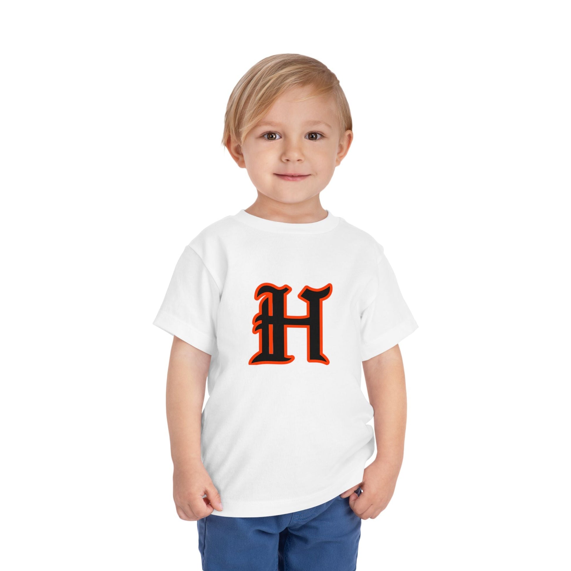 Hoover H Toddler Short Sleeve Tee - joyful