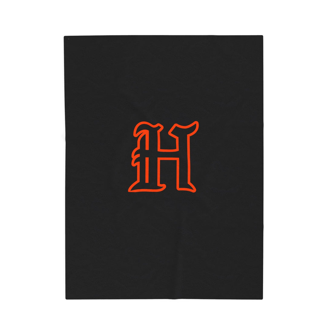 Hoover H Velveteen Plush Blanket - joyful