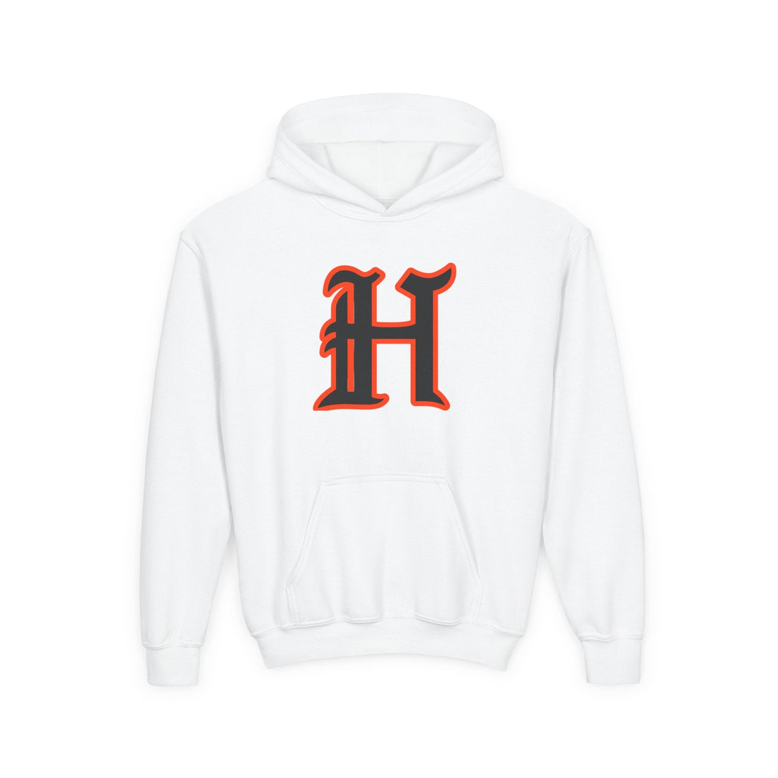 Hoover - H Youth Heavy Blend Hooded Sweatshirt - joyful