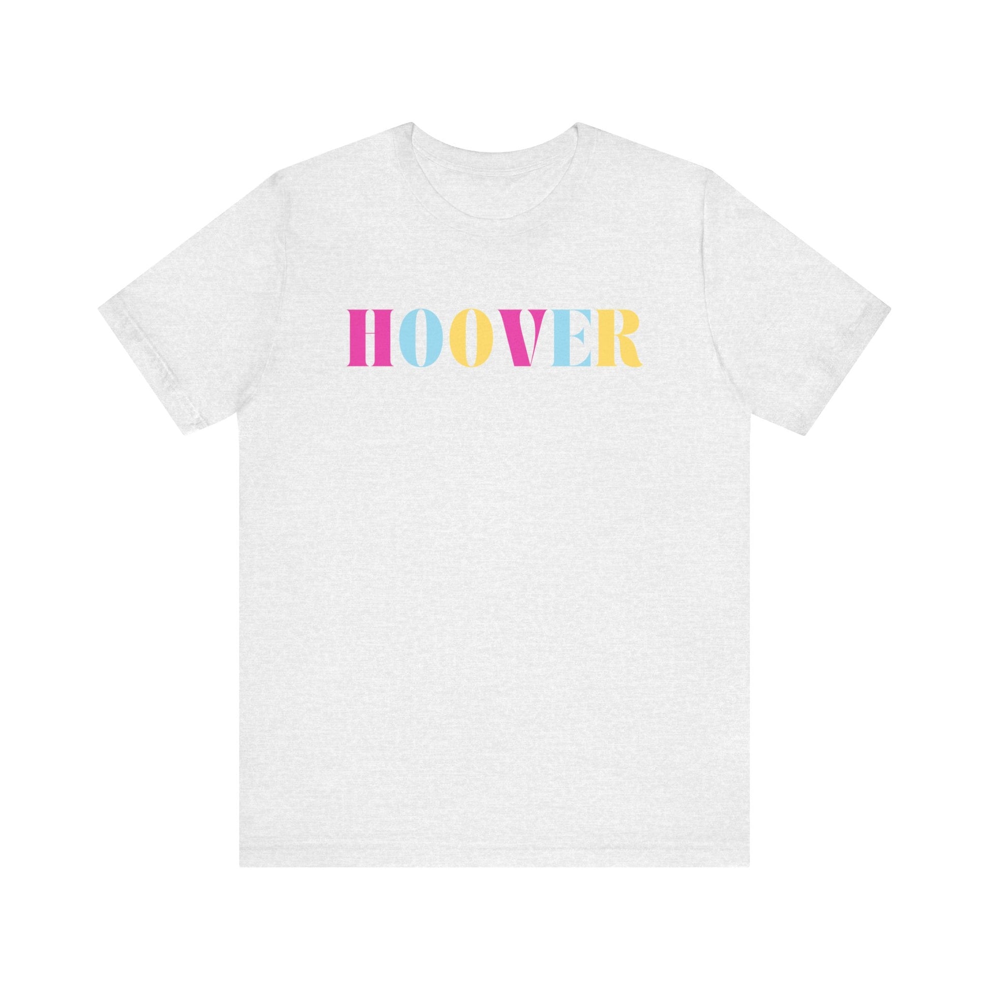 HOOVER - Pastel Unisex Jersey Short Sleeve Tee - joyful