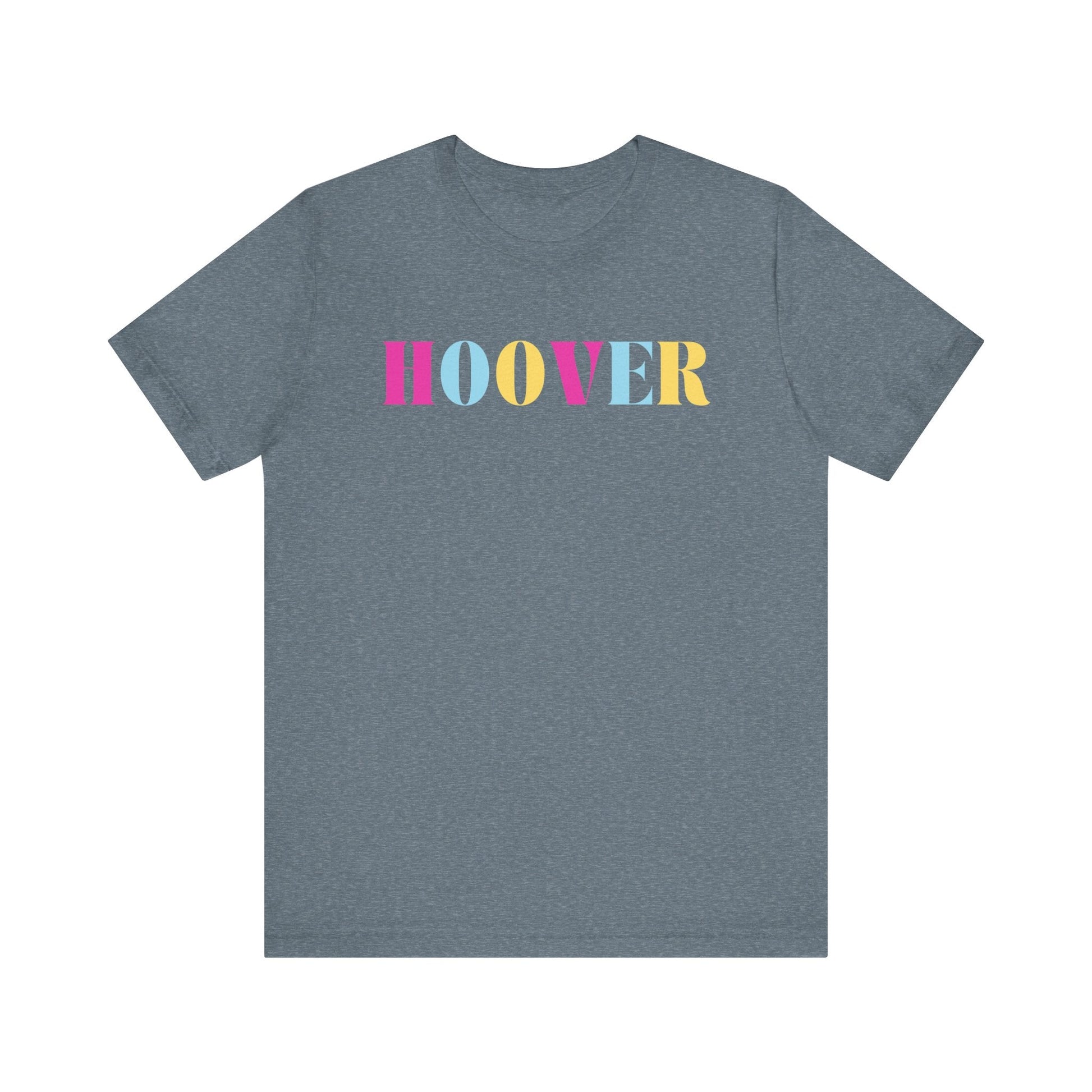 HOOVER - Pastel Unisex Jersey Short Sleeve Tee - joyful