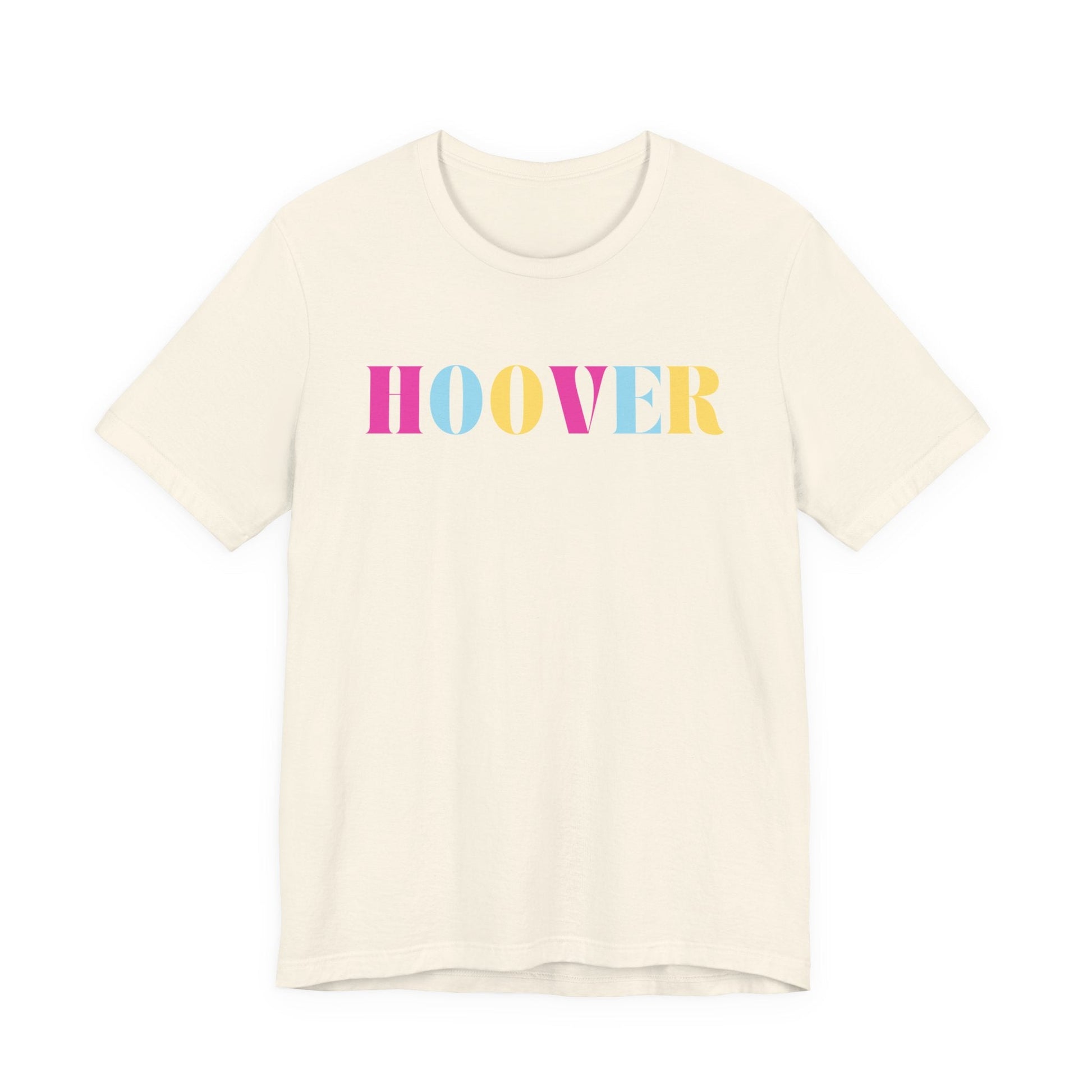 HOOVER - Pastel Unisex Jersey Short Sleeve Tee - joyful