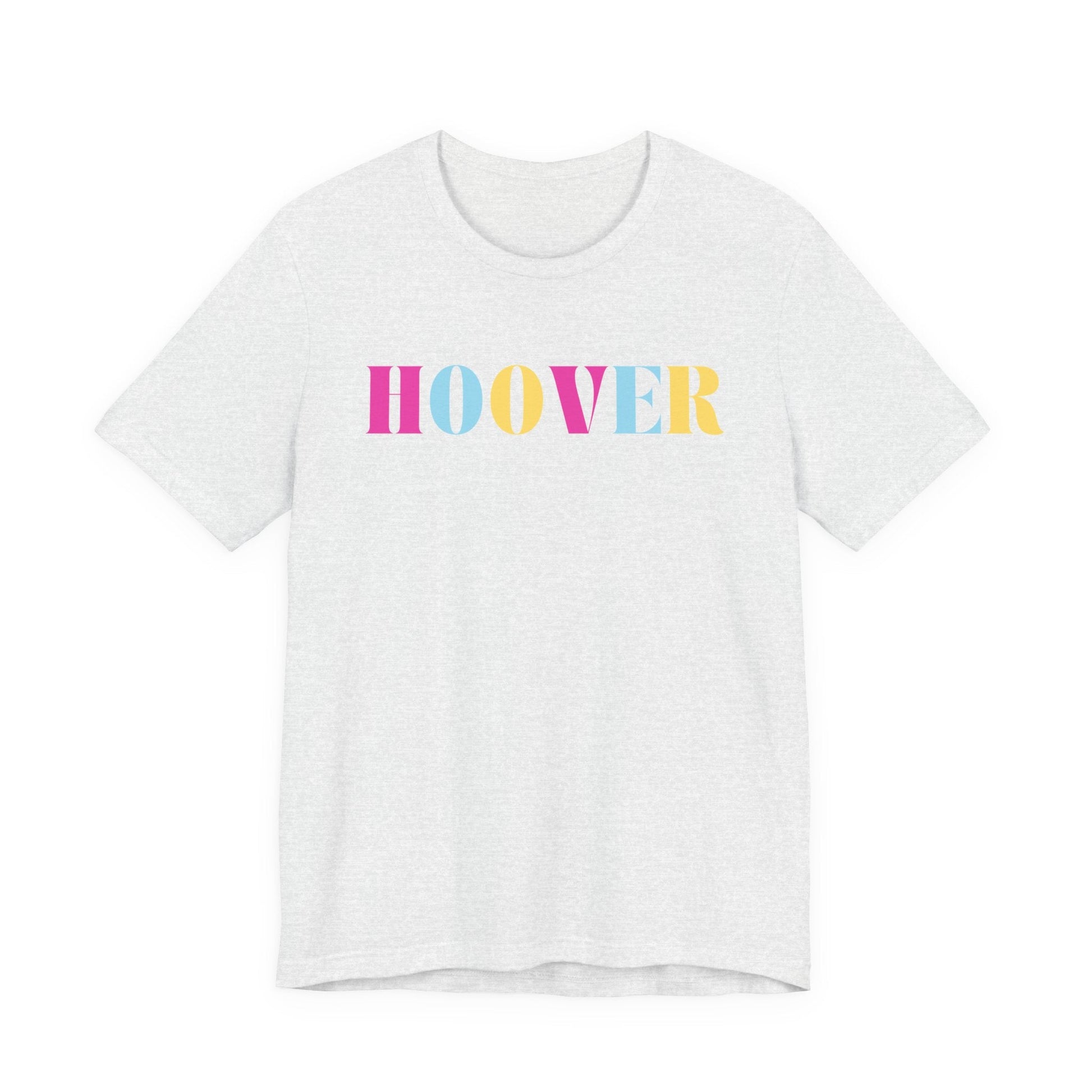 HOOVER - Pastel Unisex Jersey Short Sleeve Tee - joyful