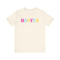 HOOVER - Pastel Unisex Jersey Short Sleeve Tee - joyful