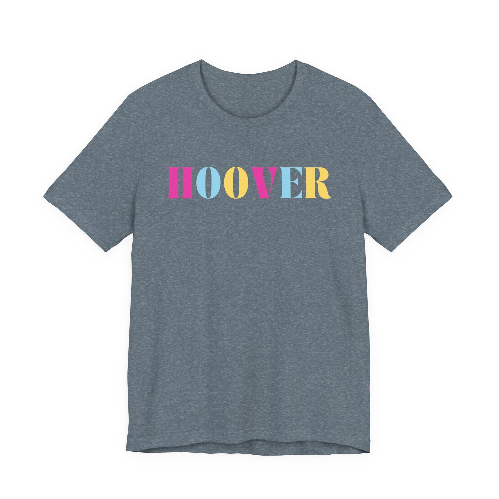 HOOVER - Pastel Unisex Jersey Short Sleeve Tee - joyful