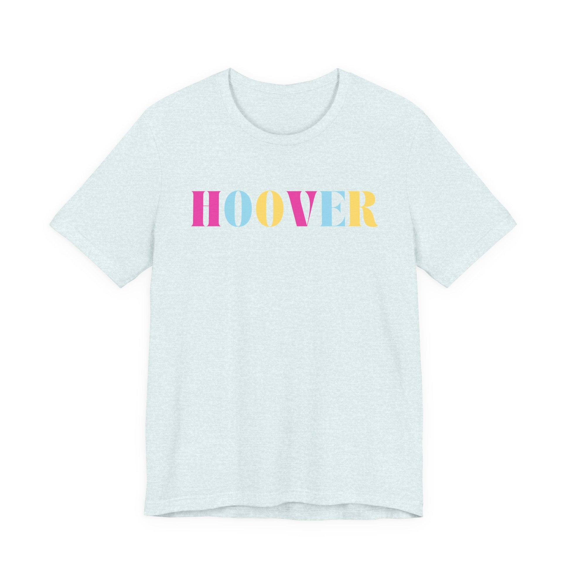 HOOVER - Pastel Unisex Jersey Short Sleeve Tee - joyful