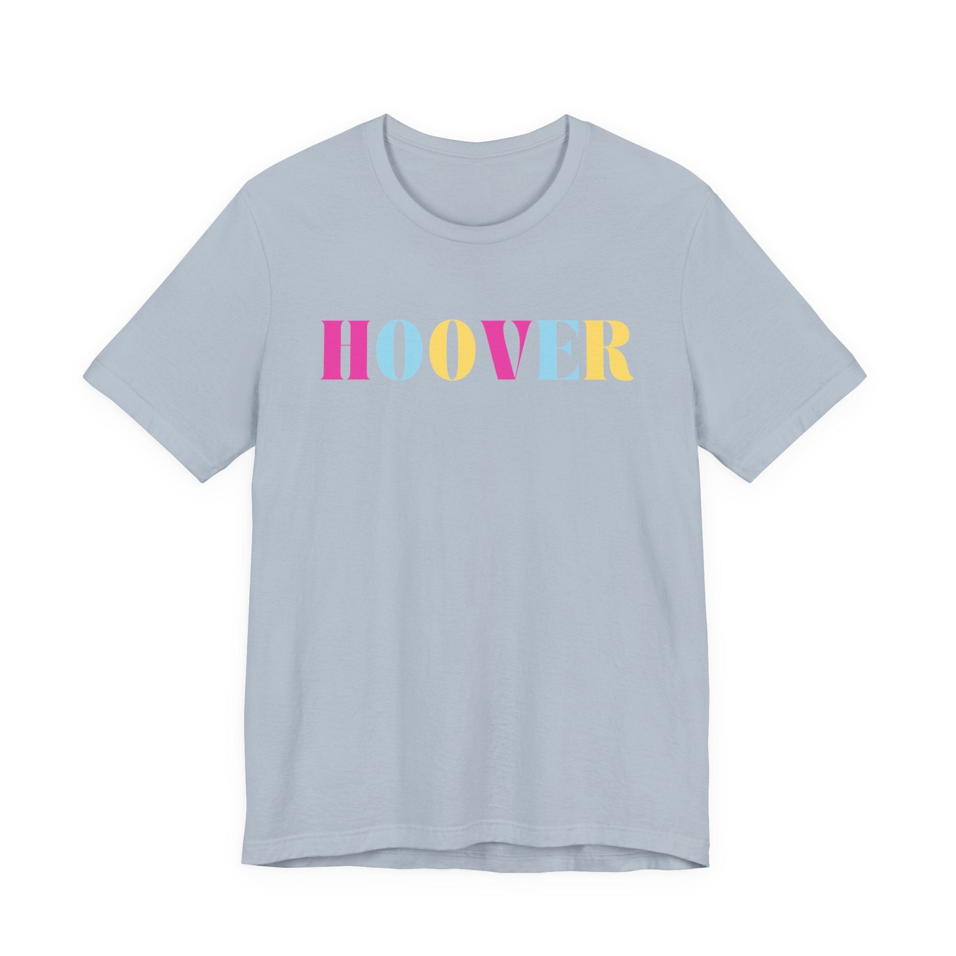 HOOVER - Pastel Unisex Jersey Short Sleeve Tee - joyful