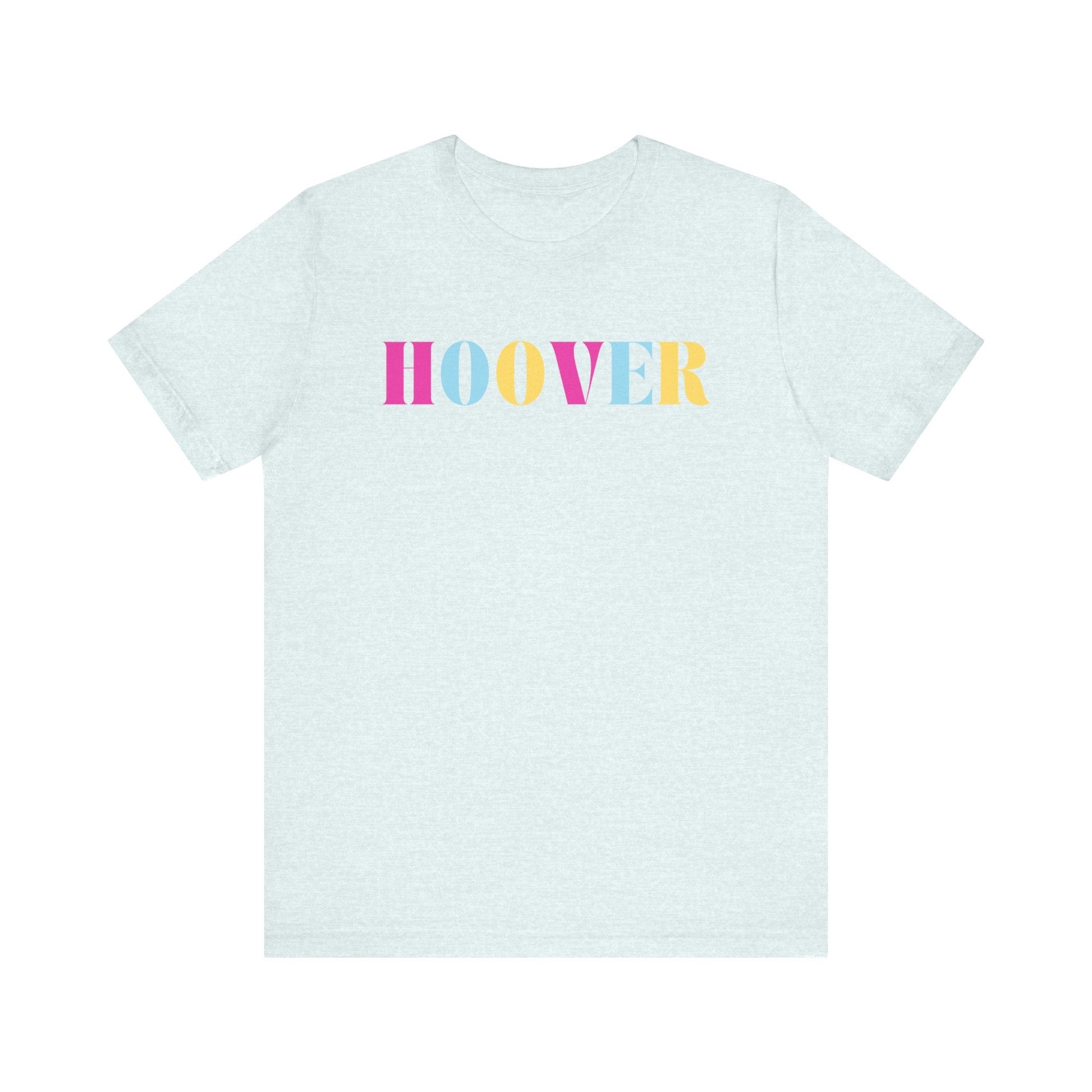 HOOVER - Pastel Unisex Jersey Short Sleeve Tee - joyful