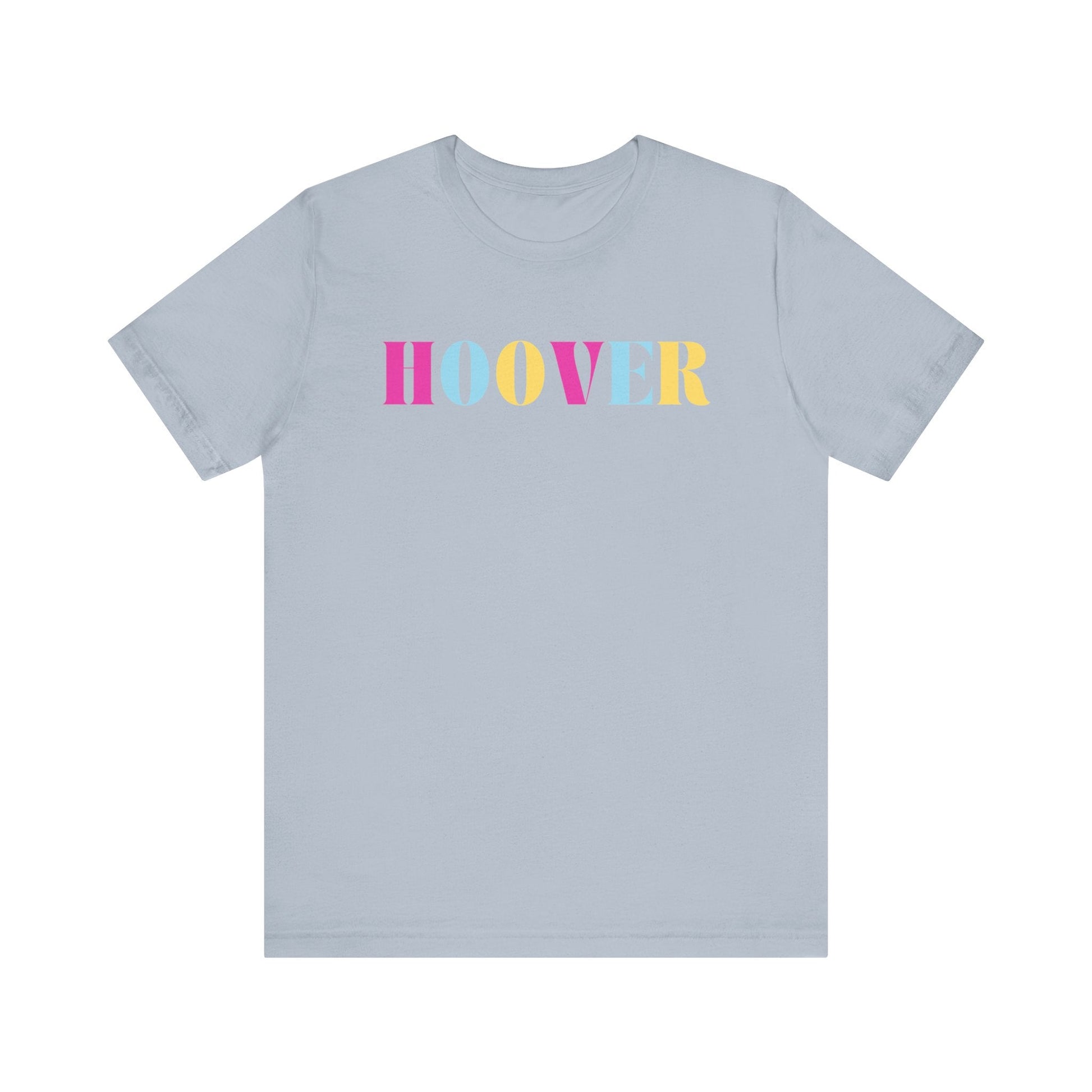 HOOVER - Pastel Unisex Jersey Short Sleeve Tee - joyful