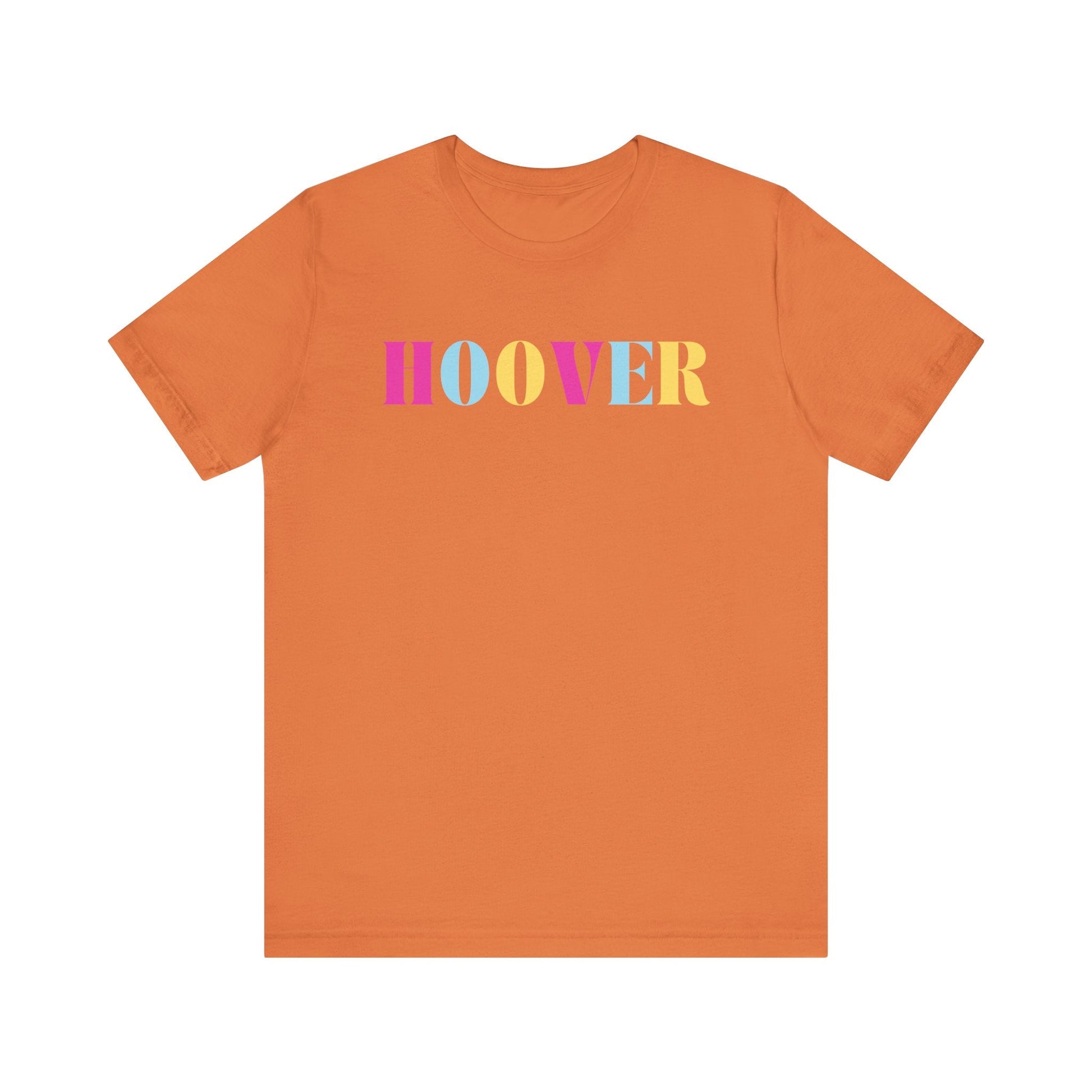 HOOVER - Pastel Unisex Jersey Short Sleeve Tee - joyful