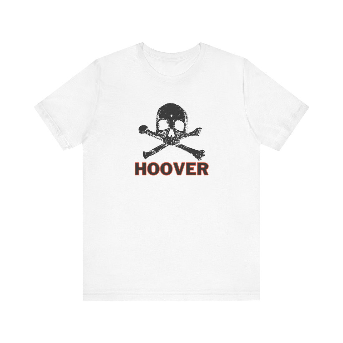 Hoover - Skull Unisex Bella Canvas Tshirt - joyful