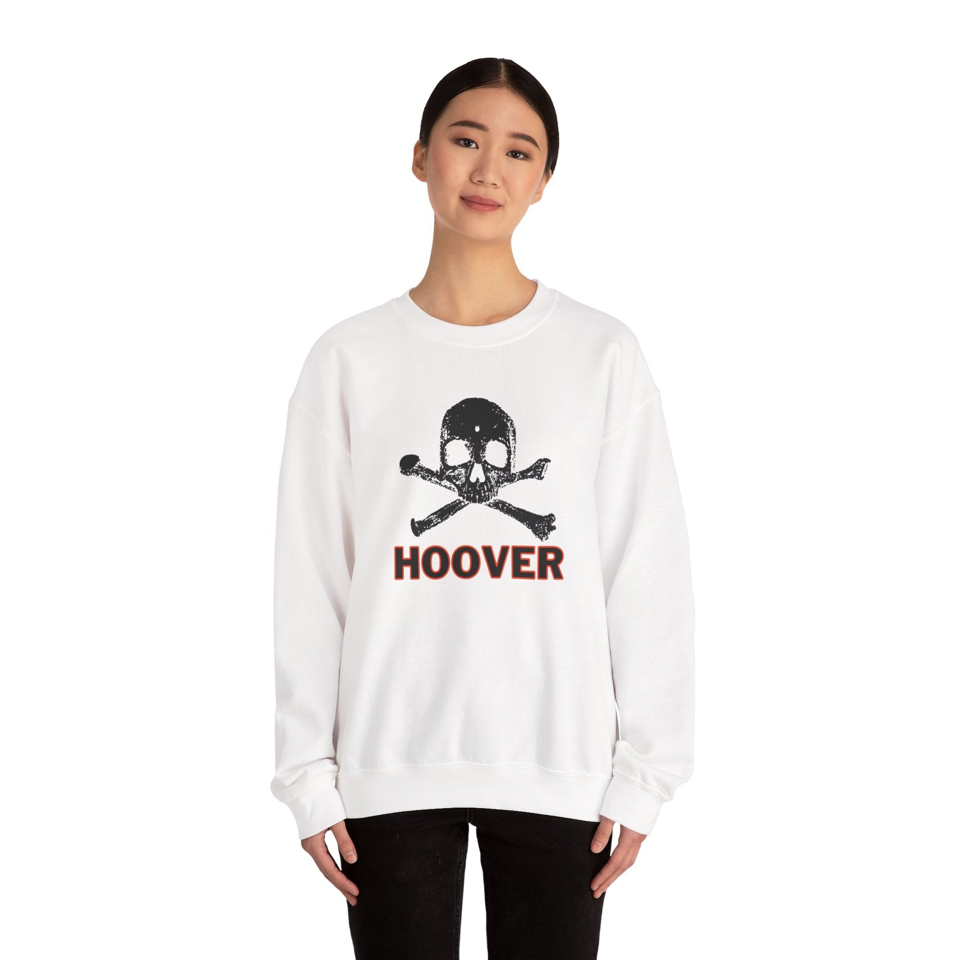 Hoover - Skull Unisex Heavy Blend™ Crewneck Sweatshirt - joyful