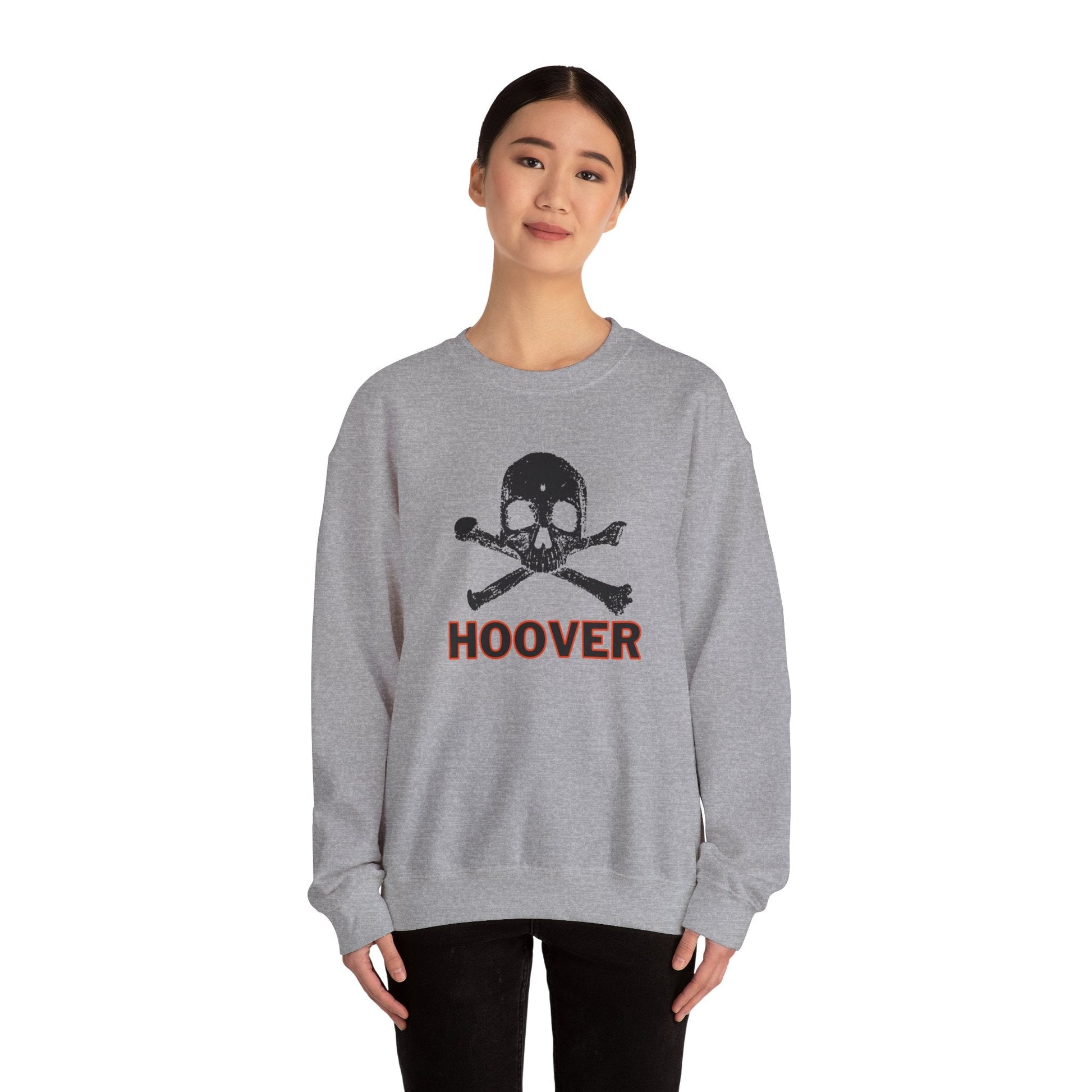 Hoover - Skull Unisex Heavy Blend™ Crewneck Sweatshirt - joyful
