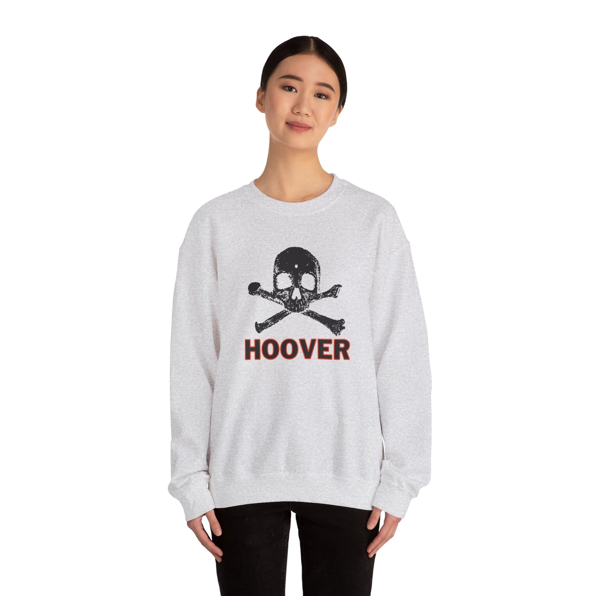 Hoover - Skull Unisex Heavy Blend™ Crewneck Sweatshirt - joyful