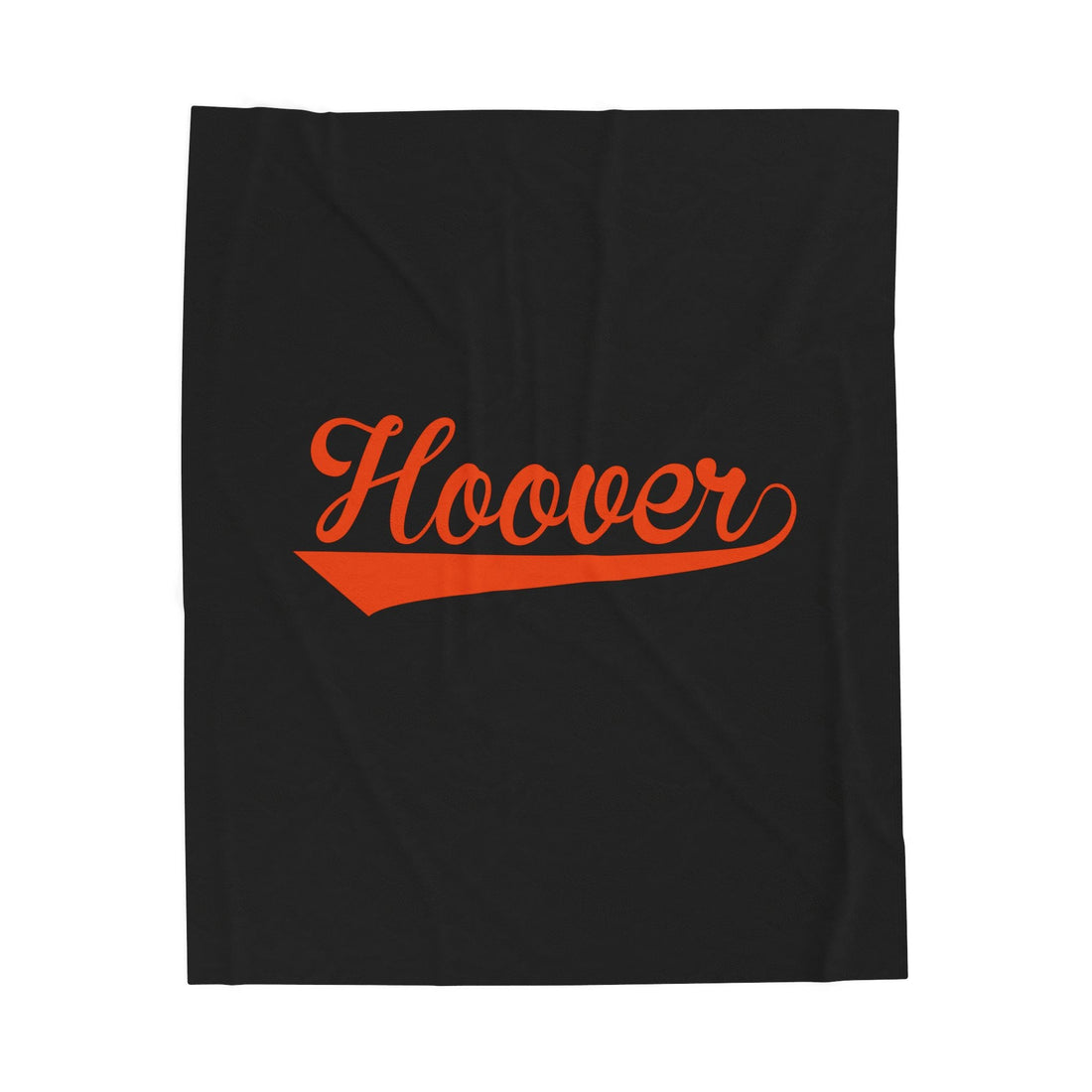 Hoover Velveteen Plush Blanket - joyful