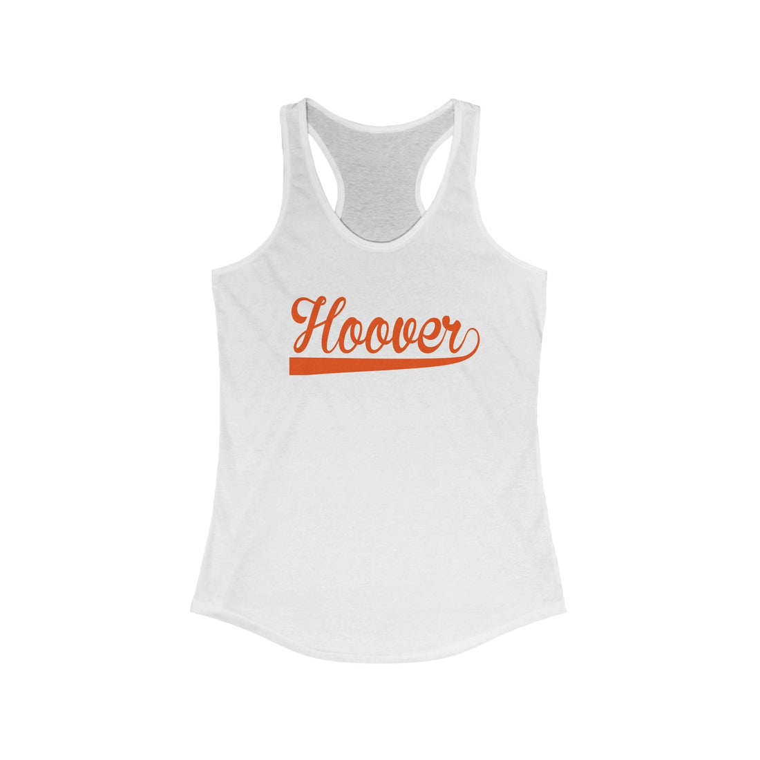 Hoover - Women's Ideal Racerback Tank - joyful