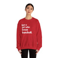 Just a Girl Who Love Baseball Crewneck Sweatshirt - joyful