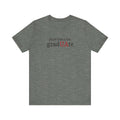 More than a fan - gradUAte - Unisex Jersey Short Sleeve Tee - joyful