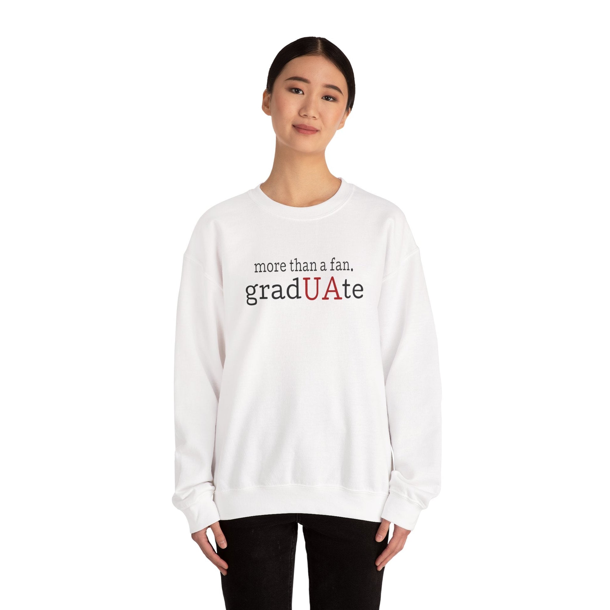 More than a fan - UA Alumni - Unisex Heavy Blend™ Crewneck Sweatshirt - 2 - joyful