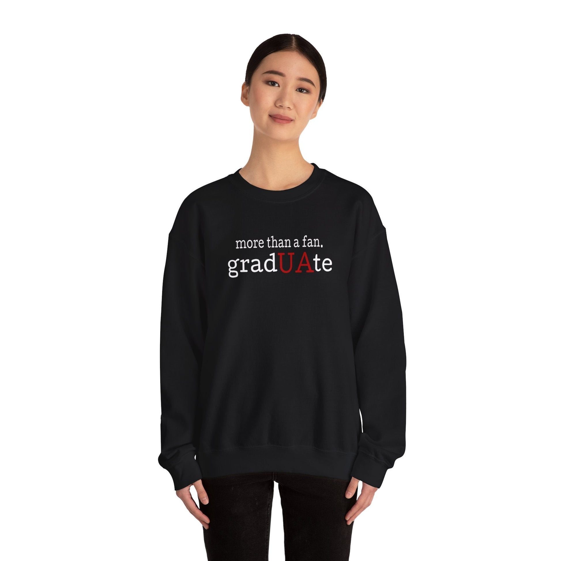 More than a fan - UA Alumni - Unisex Heavy Blend™ Crewneck Sweatshirt - 2 - joyful