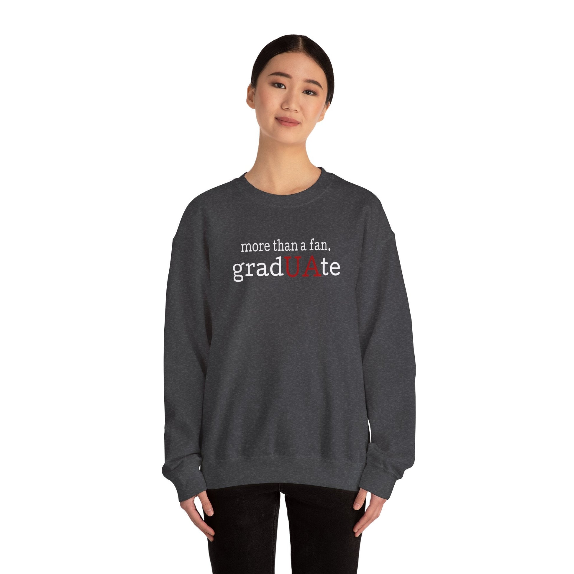 More than a fan - UA Alumni - Unisex Heavy Blend™ Crewneck Sweatshirt - 2 - joyful
