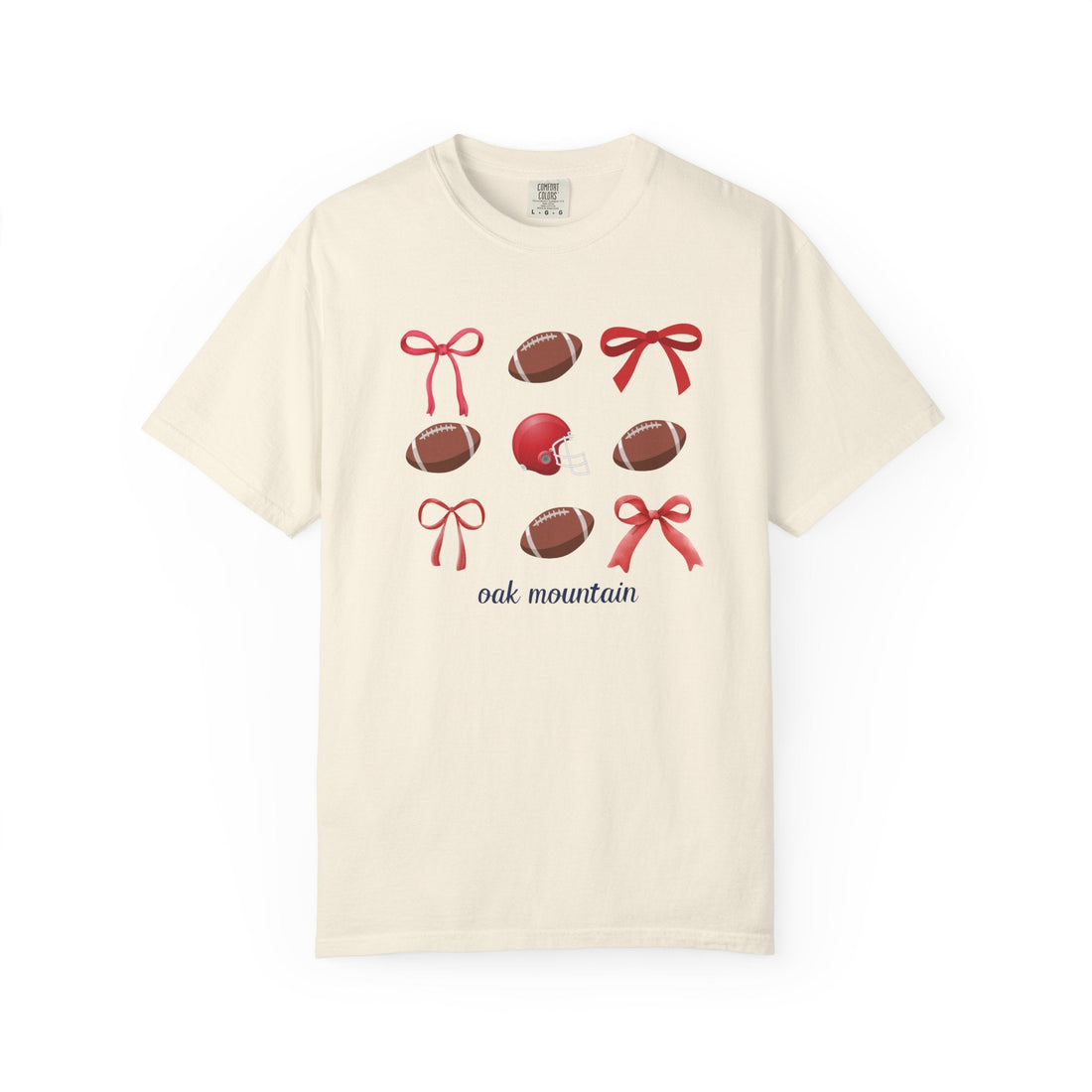 Oak Mountain - Balls & Bows Comfort Colors T-shirt - joyful