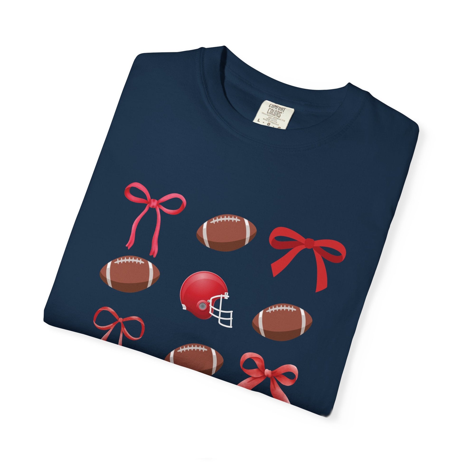 Oak Mountain - Balls & Bows Comfort Colors T-shirt - joyful