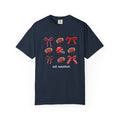 Oak Mountain - Balls & Bows Comfort Colors T-shirt - joyful