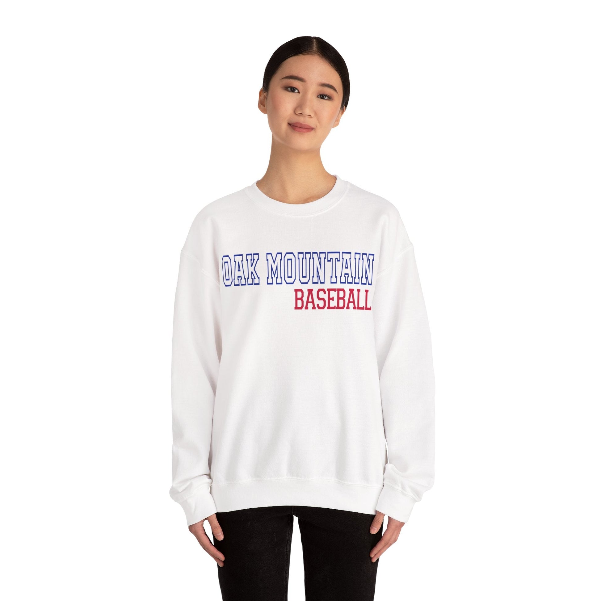 Oak Mountain Baseball - Unisex Heavy Blend™ Crewneck Sweatshirt - joyful