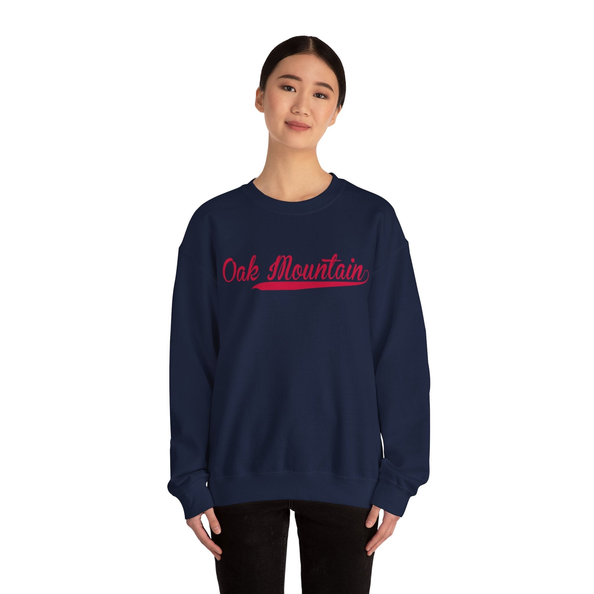 Oak Mountain - Unisex Heavy Blend™ Crewneck Sweatshirt - joyful