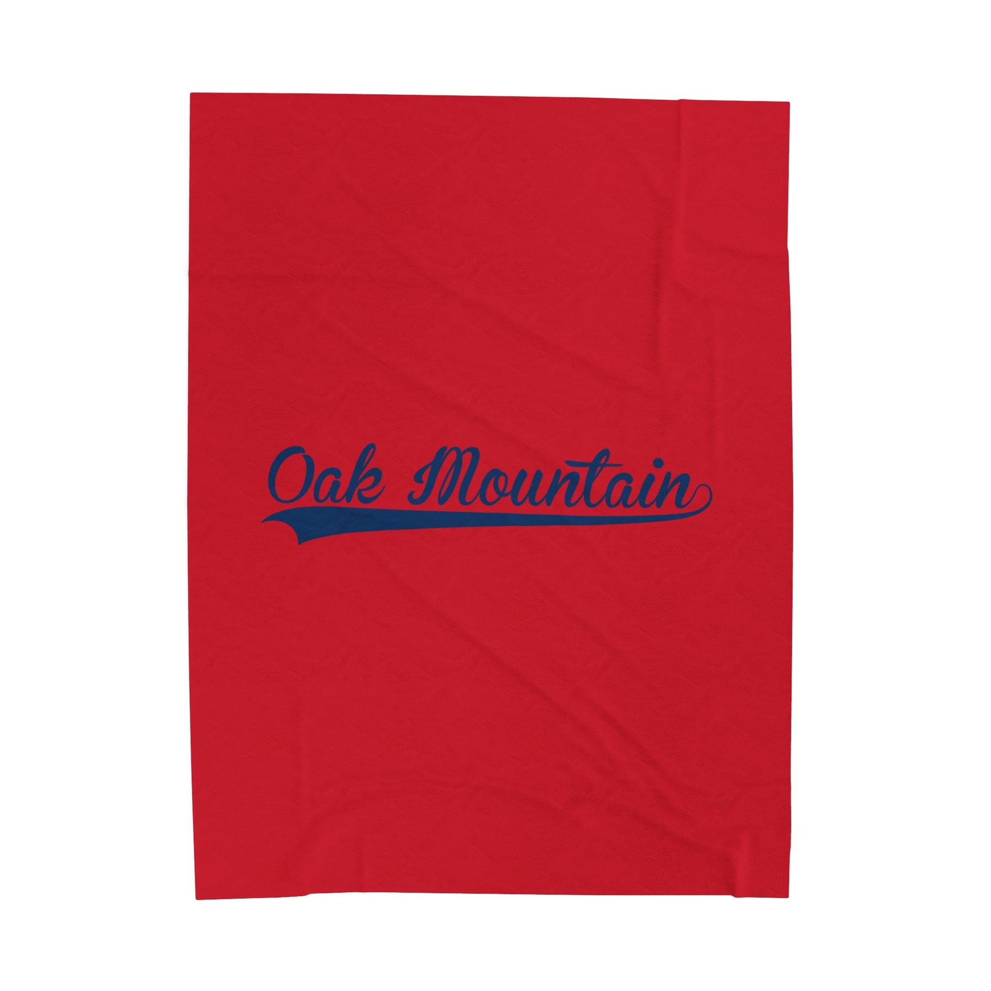 Oak Mountain Velveteen Plush Blanket - joyful