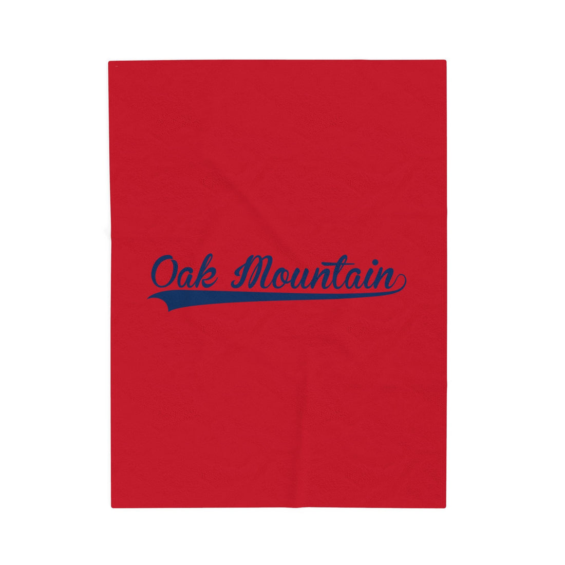 Oak Mountain Velveteen Plush Blanket - joyful