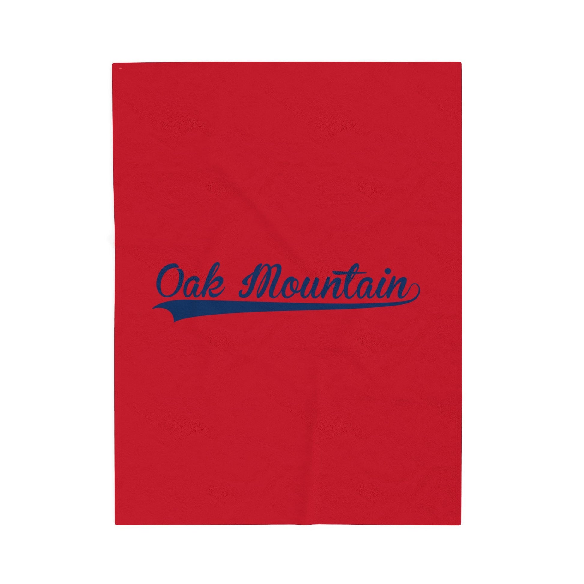 Oak Mountain Velveteen Plush Blanket - joyful