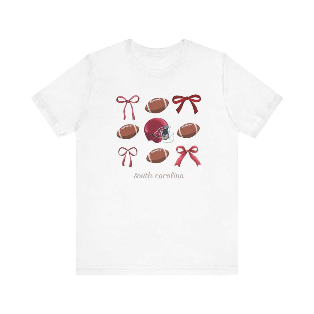 South Carolina - Balls & Bows Unisex Jersey Short Sleeve Tee - joyful