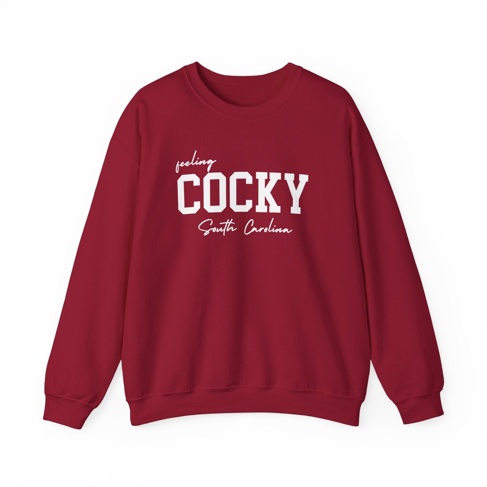 South Carolina Cocks - Feeling Cocky Sweatshirt - joyful