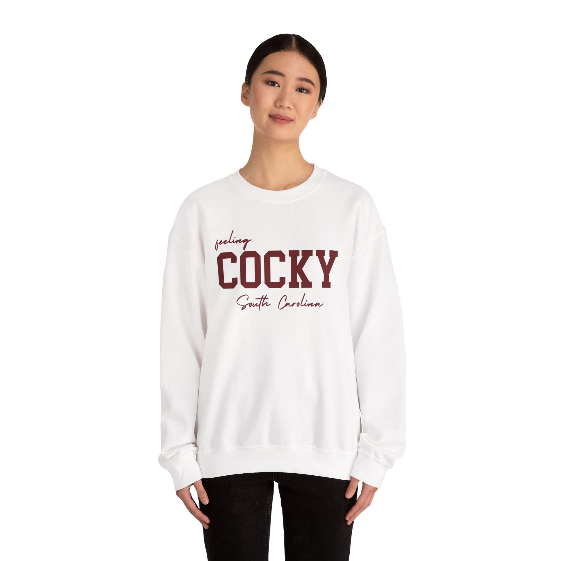 South Carolina Cocks - Feeling Cocky Sweatshirt - joyful