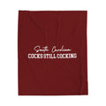 South Carolina Cocks - Stay Cocking 2 blanket - Plush Blanket - joyful