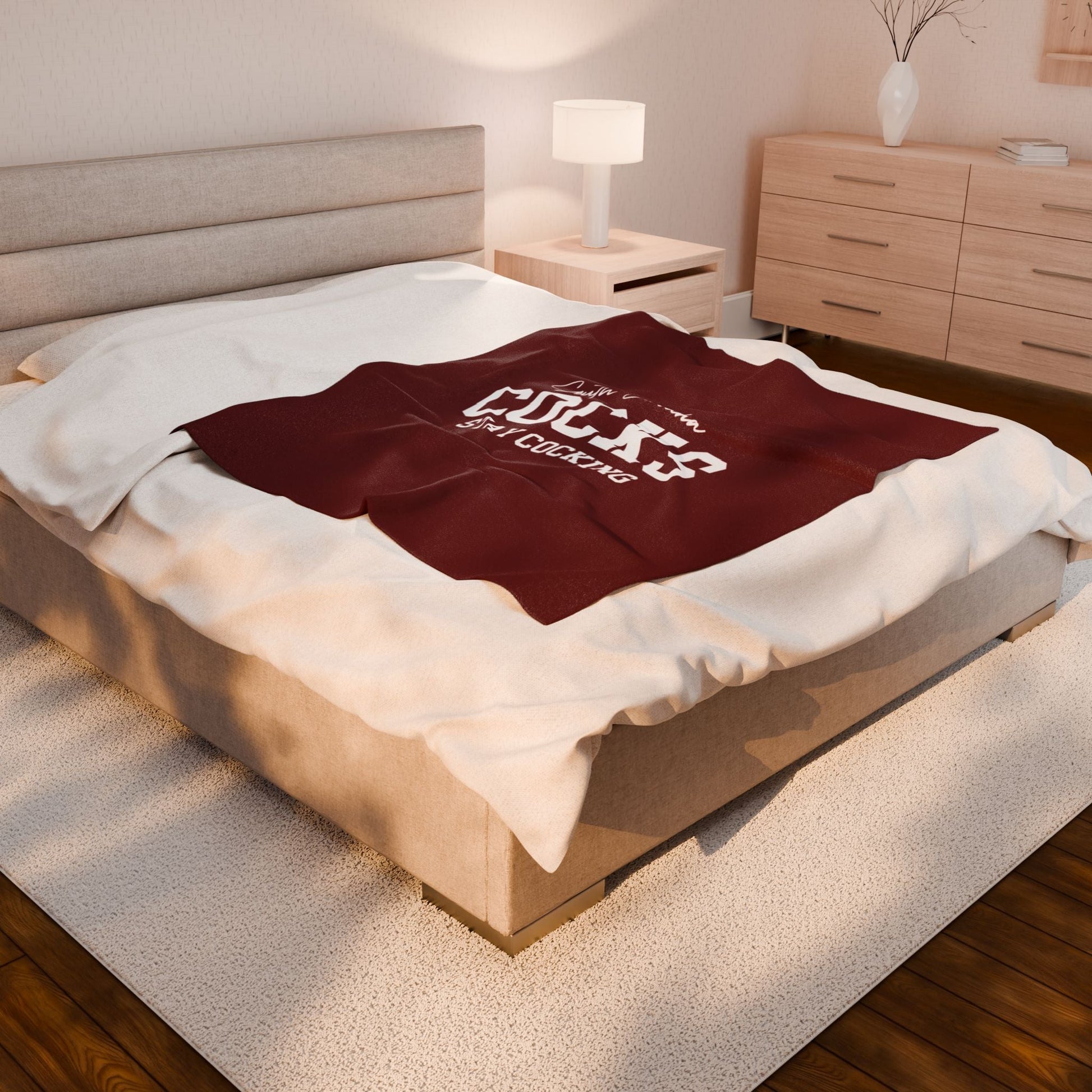South Carolina Cocks - Stay Cocking blanket - Plush Blanket - joyful