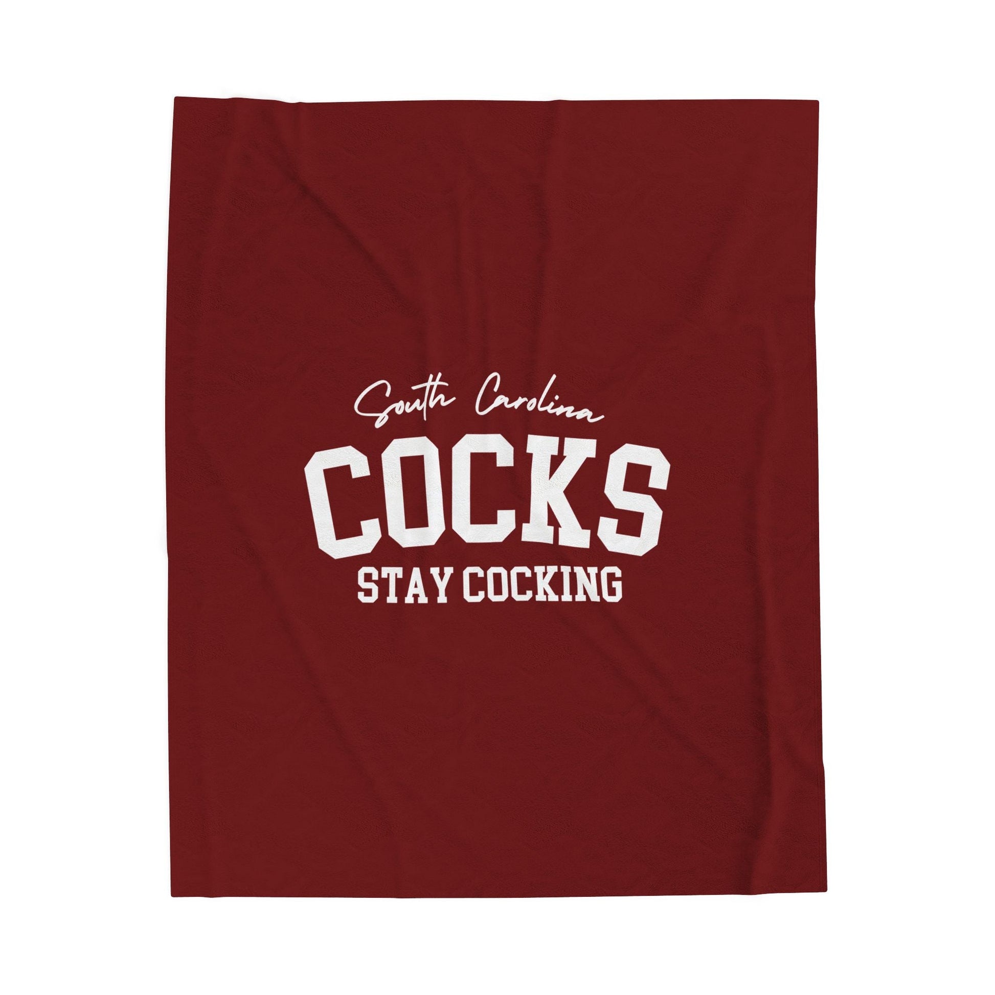 South Carolina Cocks - Stay Cocking blanket - Plush Blanket - joyful