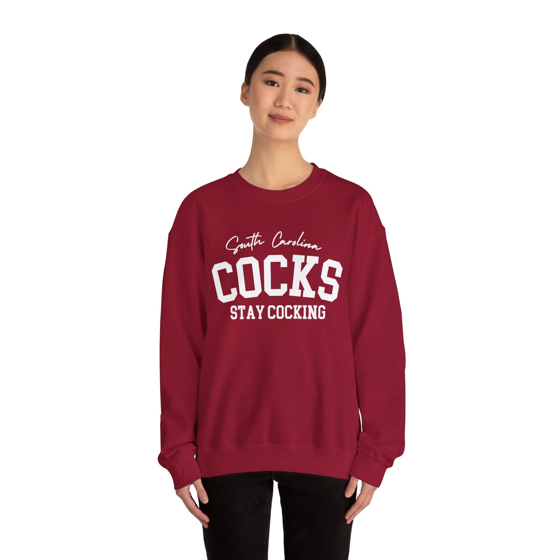 South Carolina Cocks - Stay Cocking Sweatshirt - joyful