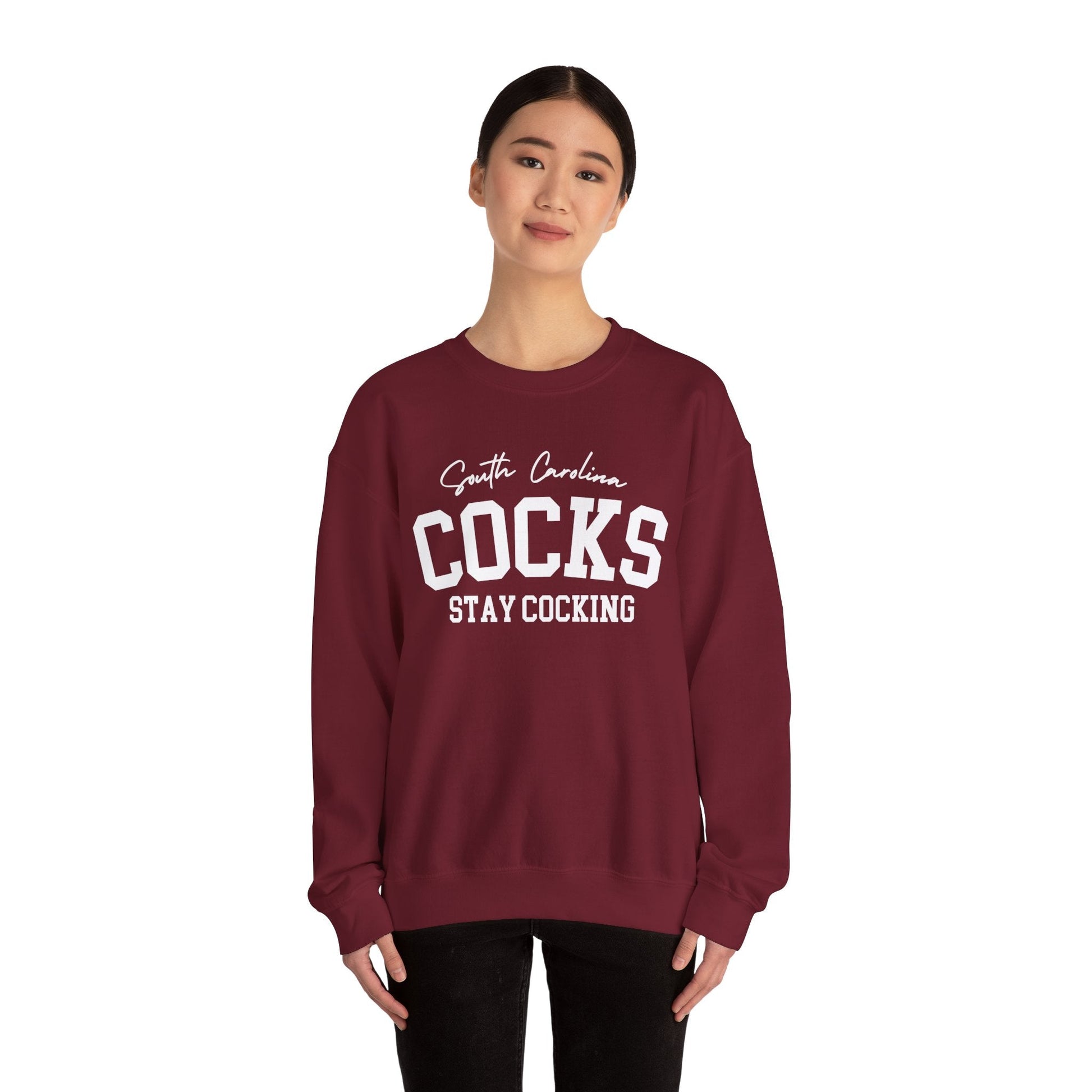 South Carolina Cocks - Stay Cocking Sweatshirt - joyful