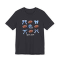 Spain Park - Balls & Bows Unisex Jersey Short Sleeve Tee - joyful